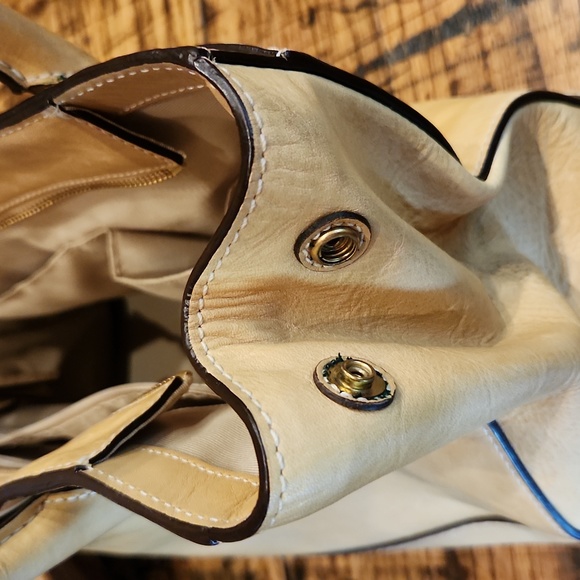 Coach Hampton Madeline Satchel Leather Purse - Picture 9 of 14